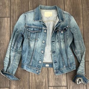 Ag Adriano Goldschmied Robyn Jean Jacket Classic Denim